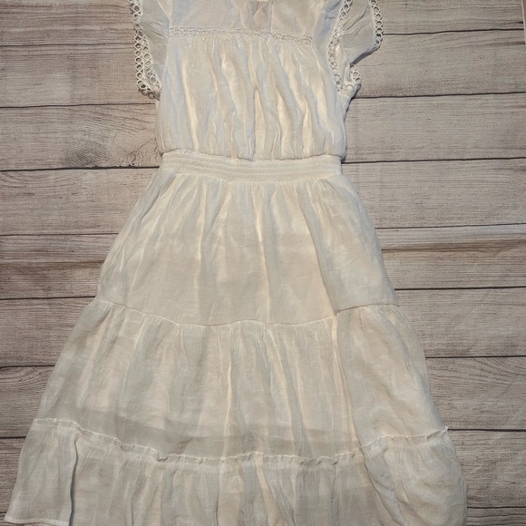 indigo Rose Dresses & Skirts - Elegant White Summer Dress